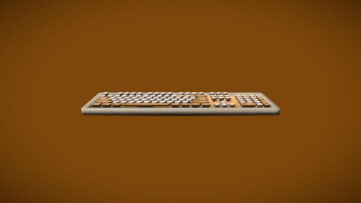Keyboard 3D Model