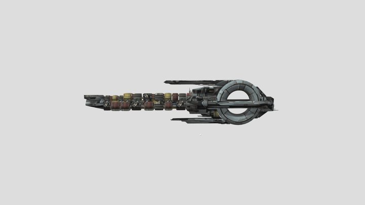 Migrant Ship 1 [Mass Effect] 3D Model