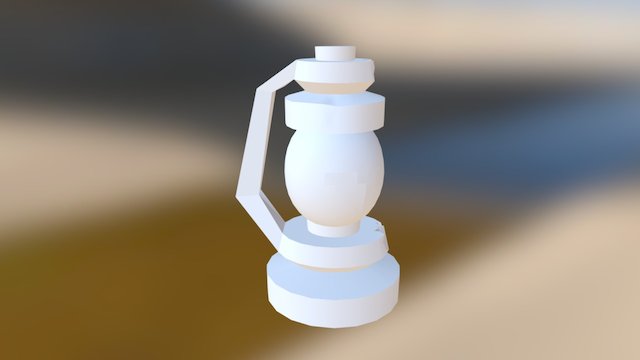 New Post Apocalyptic Lantern 3D Model
