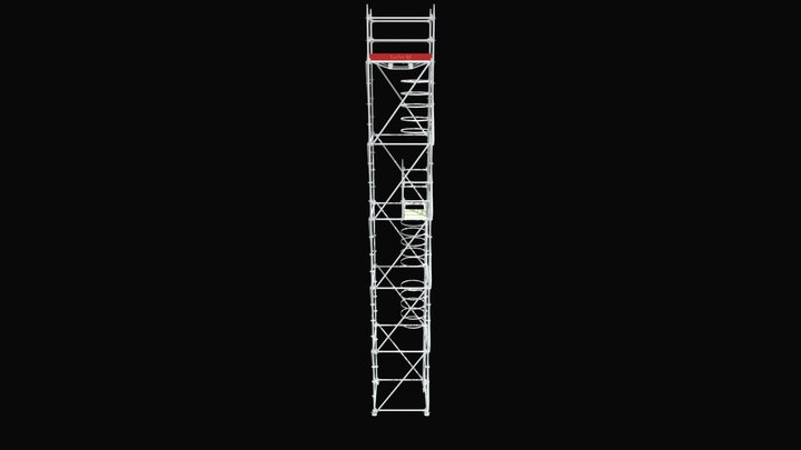 TORRE 1_57 X 1_57 H 10+1 3D Model