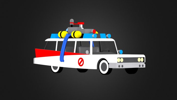 Ecto-1 3D Model