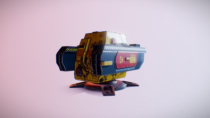 Little Turret 3D Model