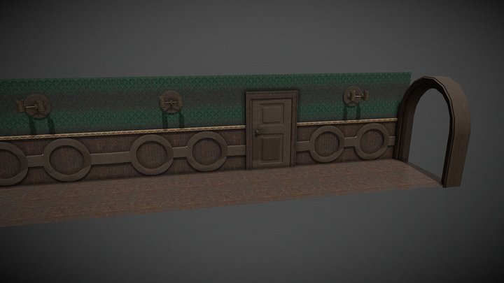 Haunted House 3D Model
