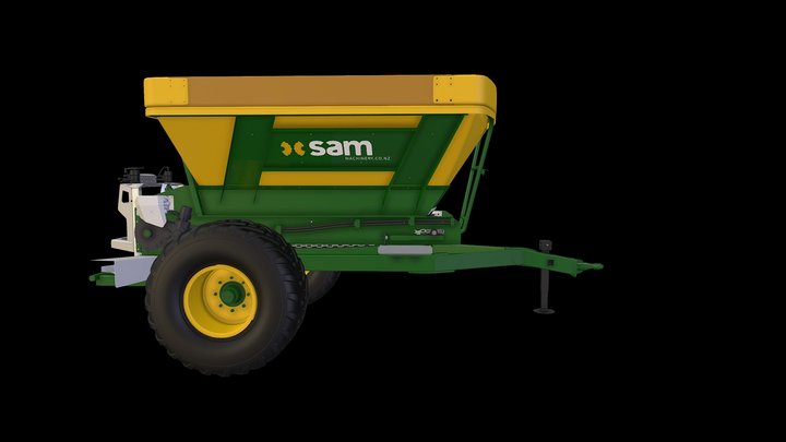 6T s-spreader 3D Model
