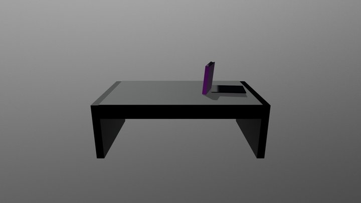 Center Table 3D Model