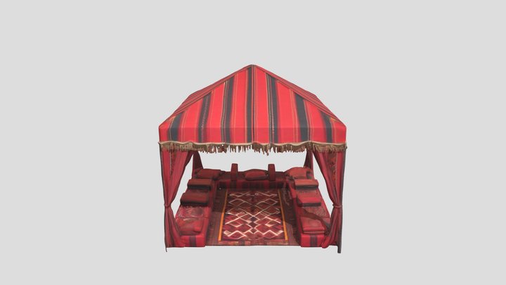 Arab Majlis 3D Model