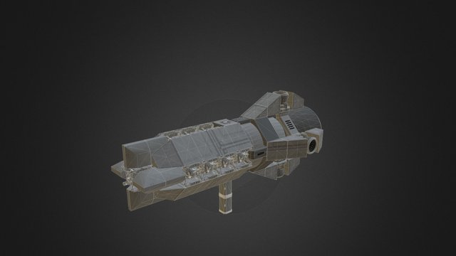 ORSANIS - Hydrogen Rocket (Blueprint) 3D Model