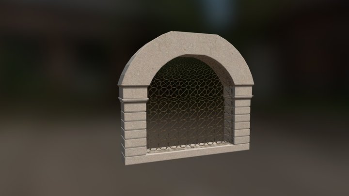 Modular Window 3D Model