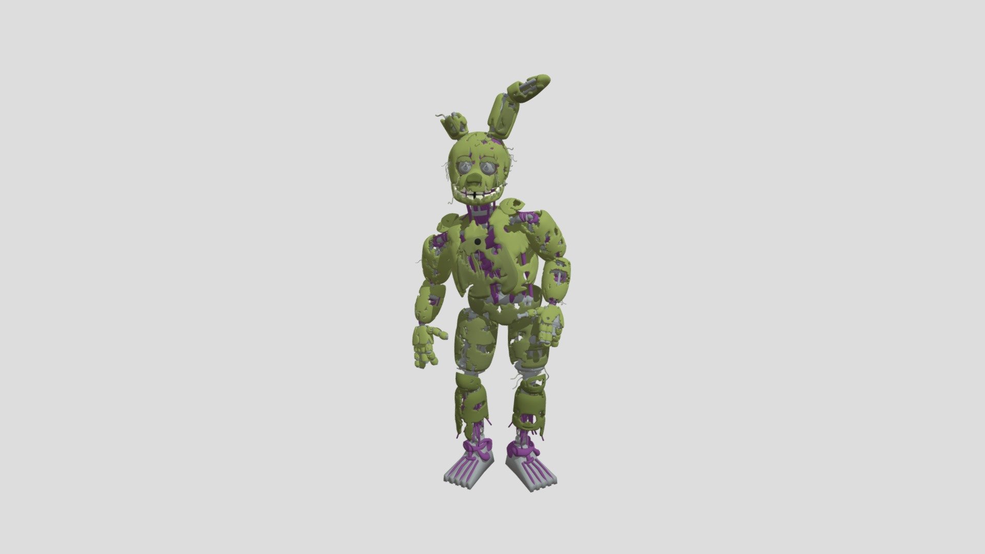 Springtrap - Download Free 3D Model By Glichtrap [7fad776] - Sketchfab