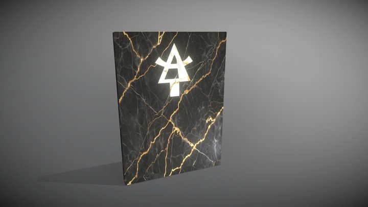 Marble Plaque – Free 3D Model STL