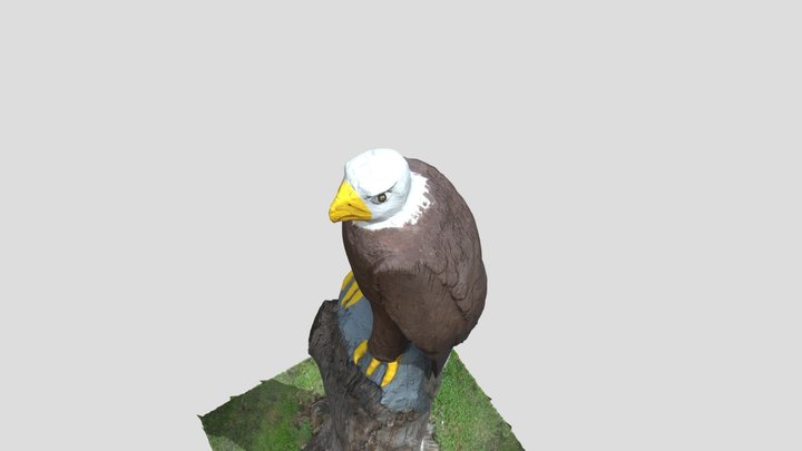 Pan Yack Park Eagle 3D Model