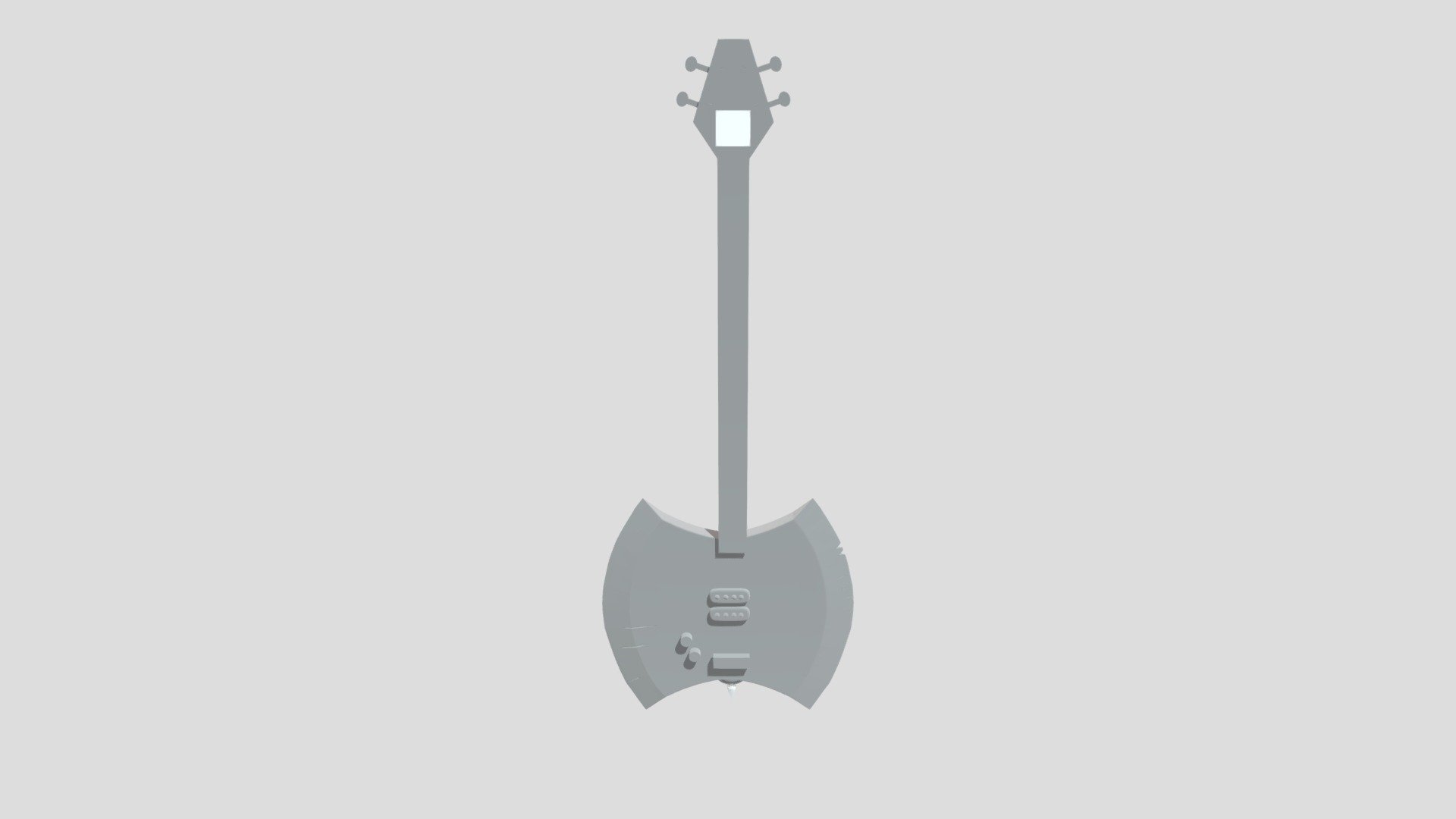 Marceline's Cartoony Axe Bass - Download Free 3D model by selemper.3D ...