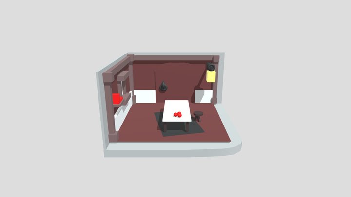 Room CA2 3D Model