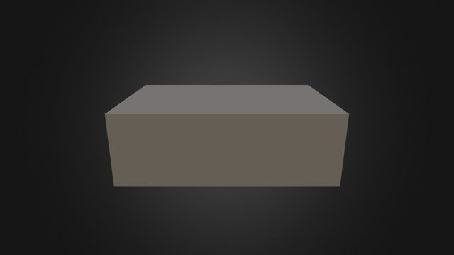 Puzzlecube Gray Part RL 3D Model