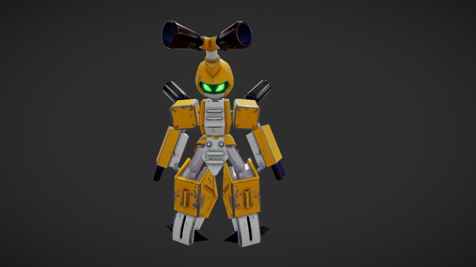 Metabee - Buy Royalty Free 3D model by Hyperimus [7fb1508] - Sketchfab ...