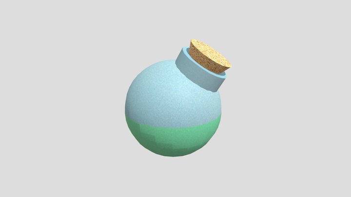 Treasure Dungeon Health Ball 3D Model