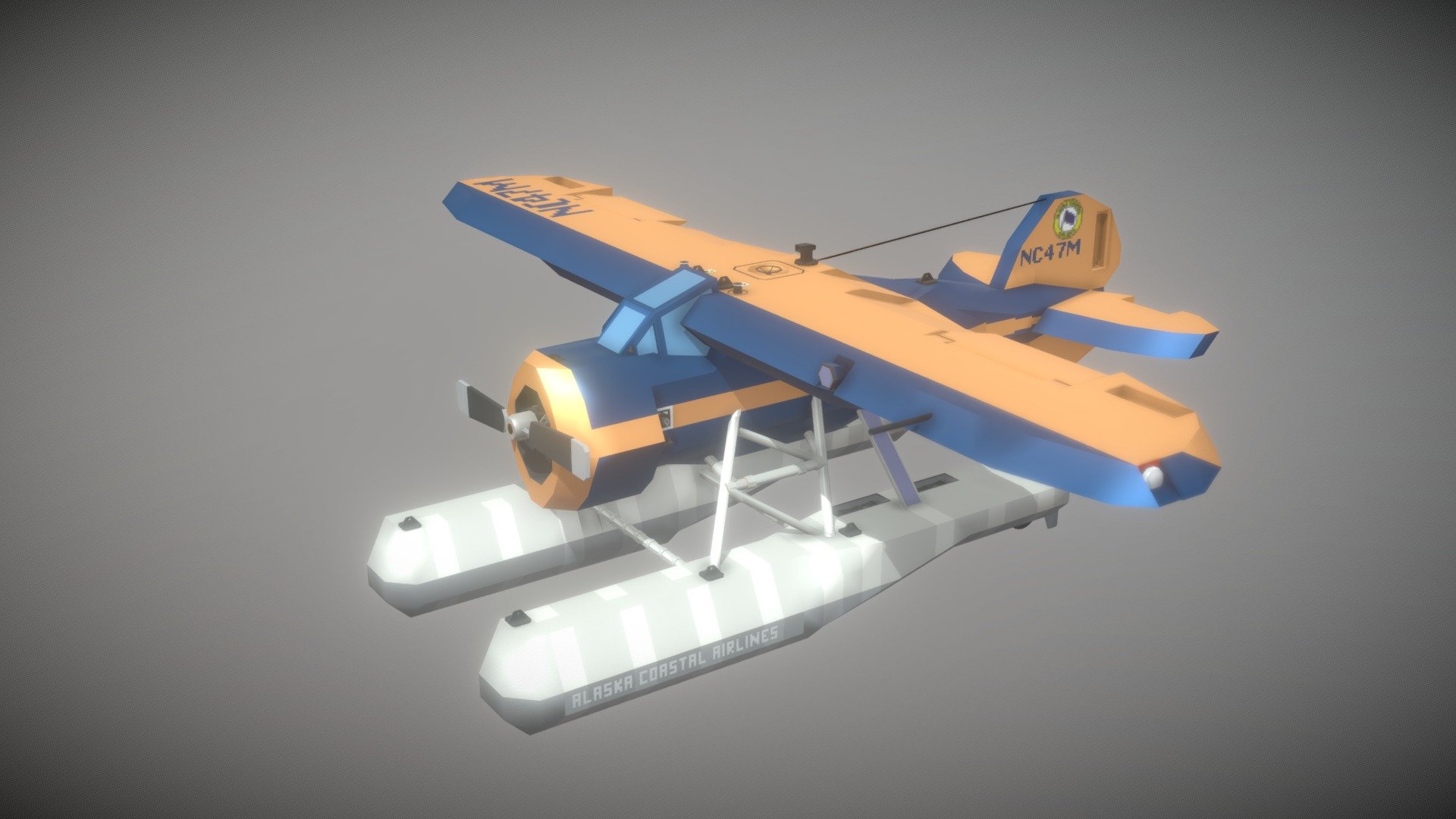 Lockheed Vega 5C with Floats - Stormworks - Download Free 3D model by ...