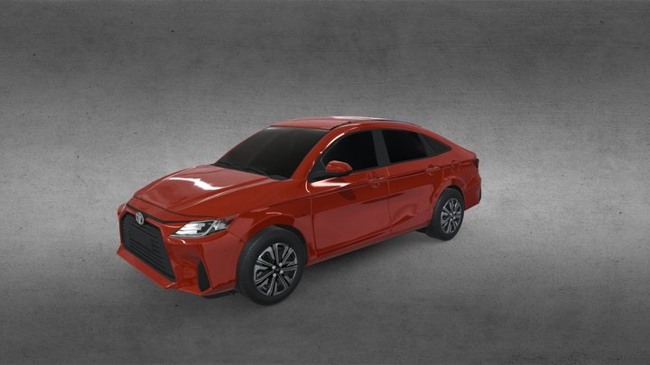 toyota yaris 2025 3D Model