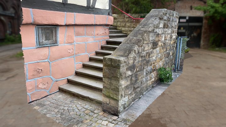 old town stairs – Modèle 3D gratuit STL