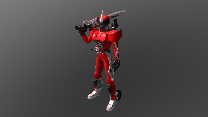 KAMEN RIDER ACCEL 3D Model
