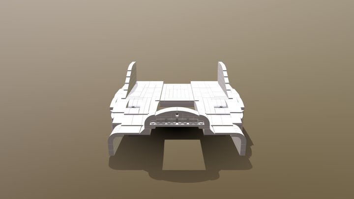 917 Short Tail + Shark fins 3D Model