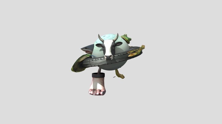 Boneca Saturmo Tralala 3D Model