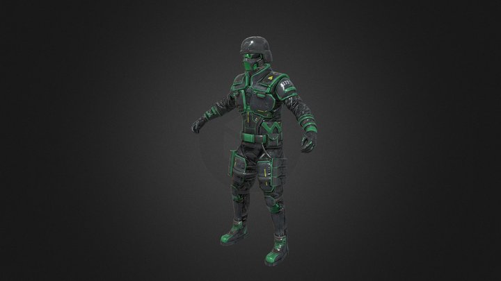 HORZINE ELITE GREEN – Modello 3D gratuito STL