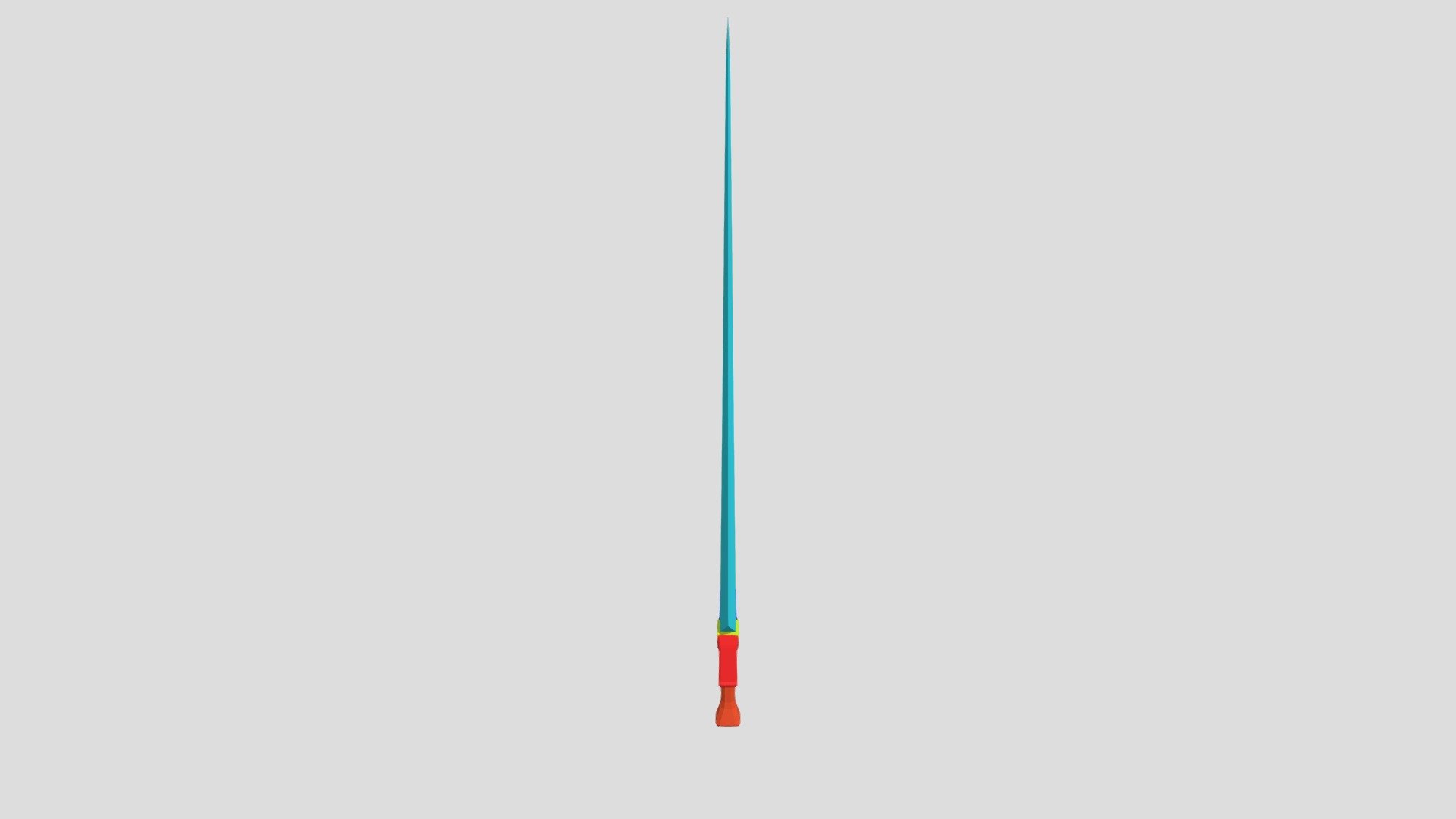 Low Poly Lego Sword
