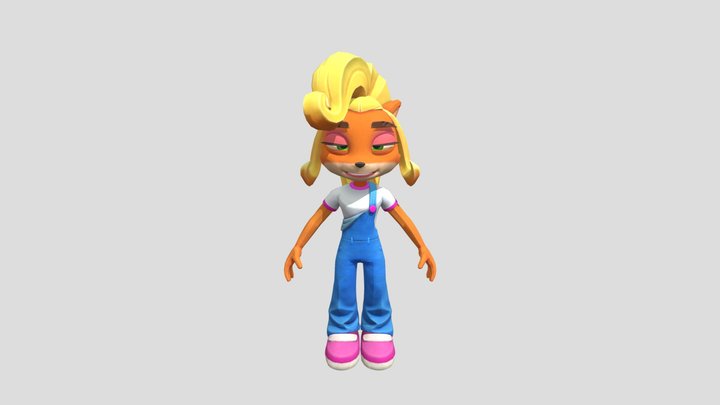 Coco Bandicoot 3D Model