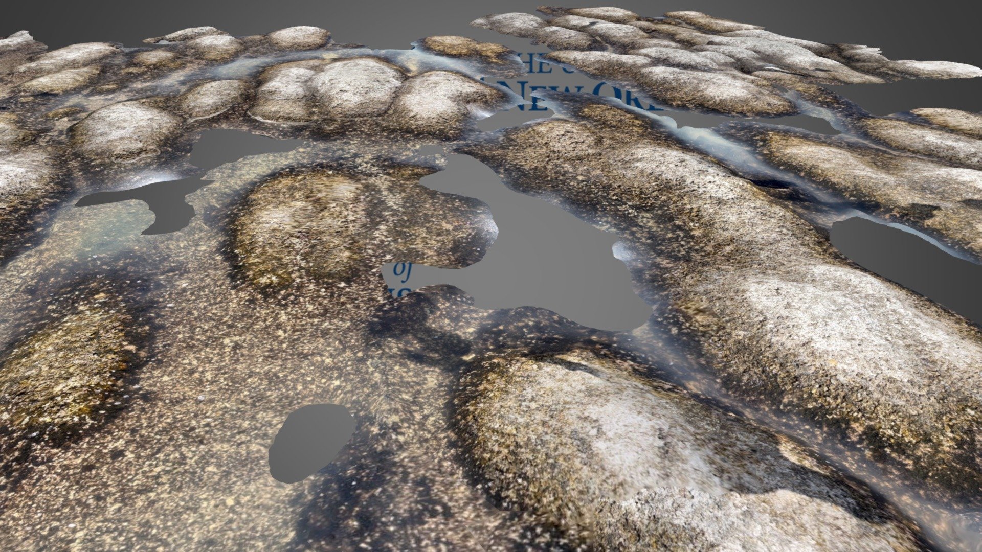 Great Salt Lake microbialite mounds 2