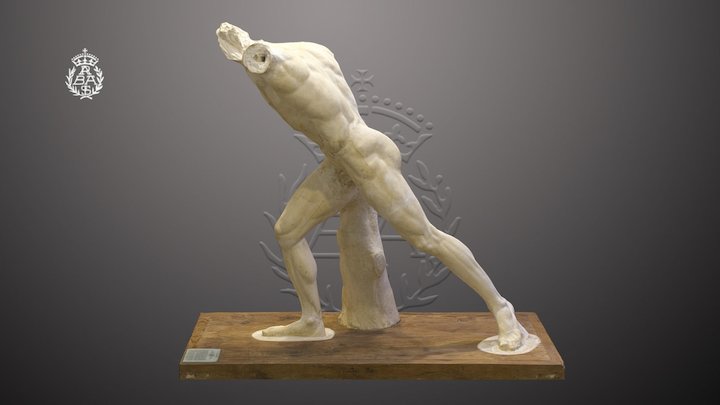 Gladiador Borghese 3D Model