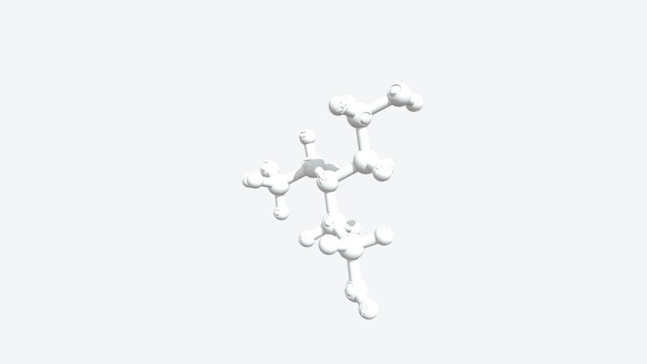 Triethanolamine 3D Model — CAS 102-71-6