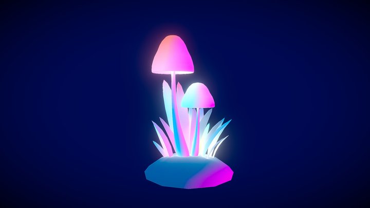 grzybek ciąg dalszy 3D Model