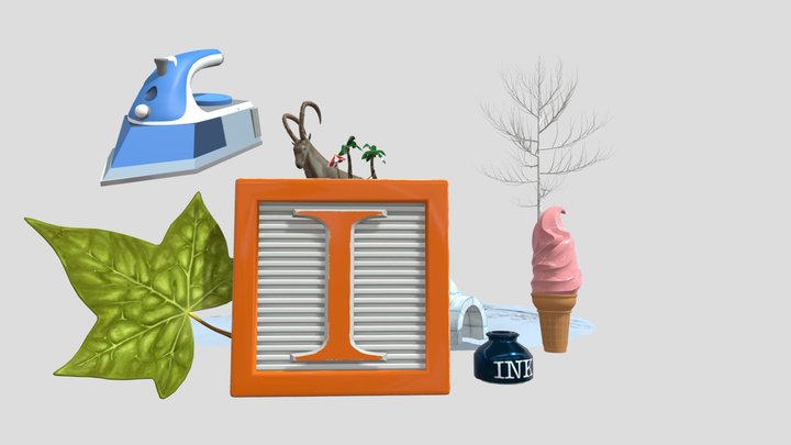 Letter I is for 3D Model