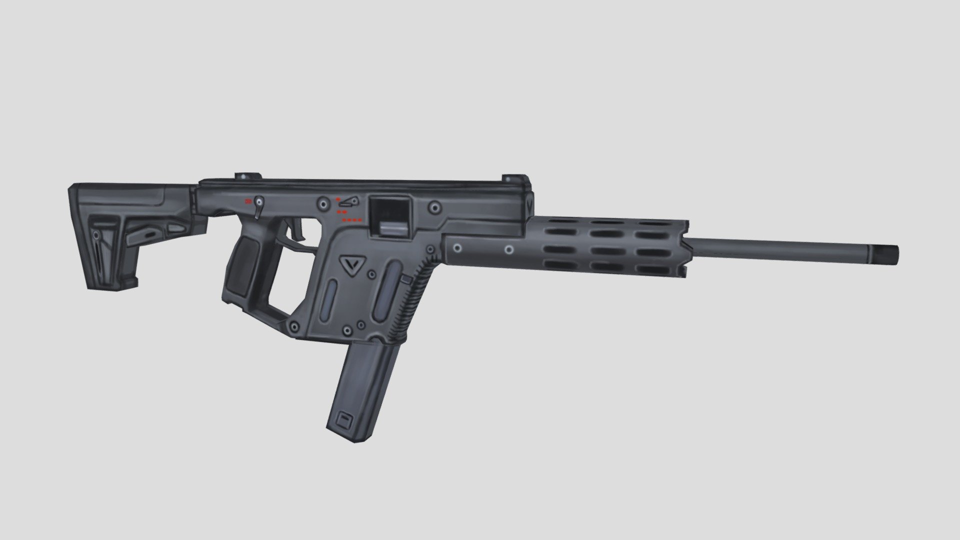 KRISS Vector 22 CRB - 3D model by BRITA74 [7fbd7a5] - Sketchfab