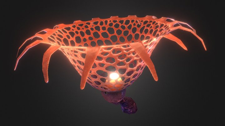Radiant Sieve Coral – Gratis 3D-model STL