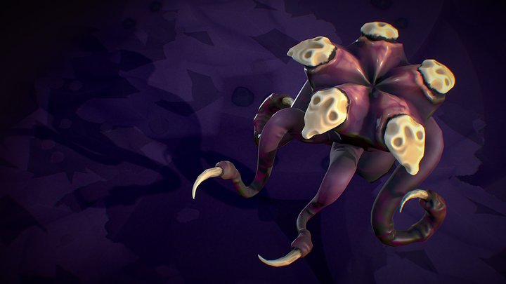 Rogoto - Balanced Alien 3D Model