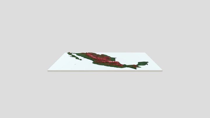 3D Mexico 3D Model