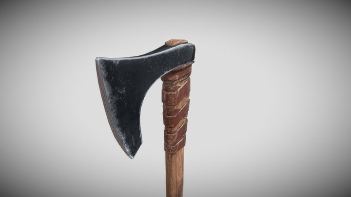 Viking axe 3D Model