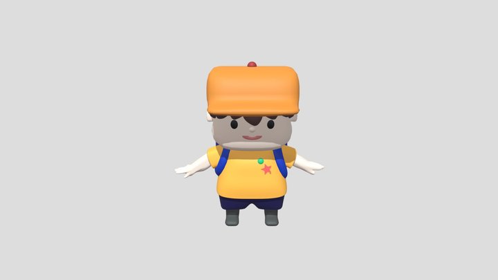 Kid 3D Model