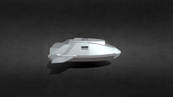 NX Shuttlepod 3D Model