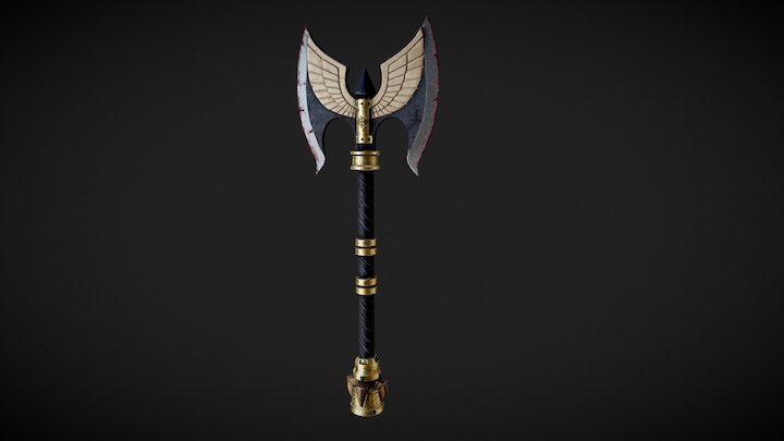 Dwarf Axe 3D Model