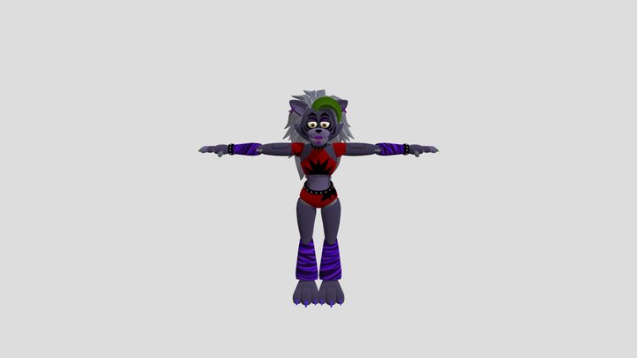 Glam Roxy Retex 3D Model