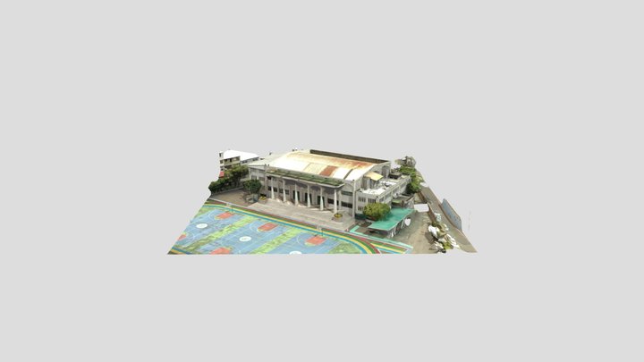 台北海洋大學體育館 第2組 3D Model