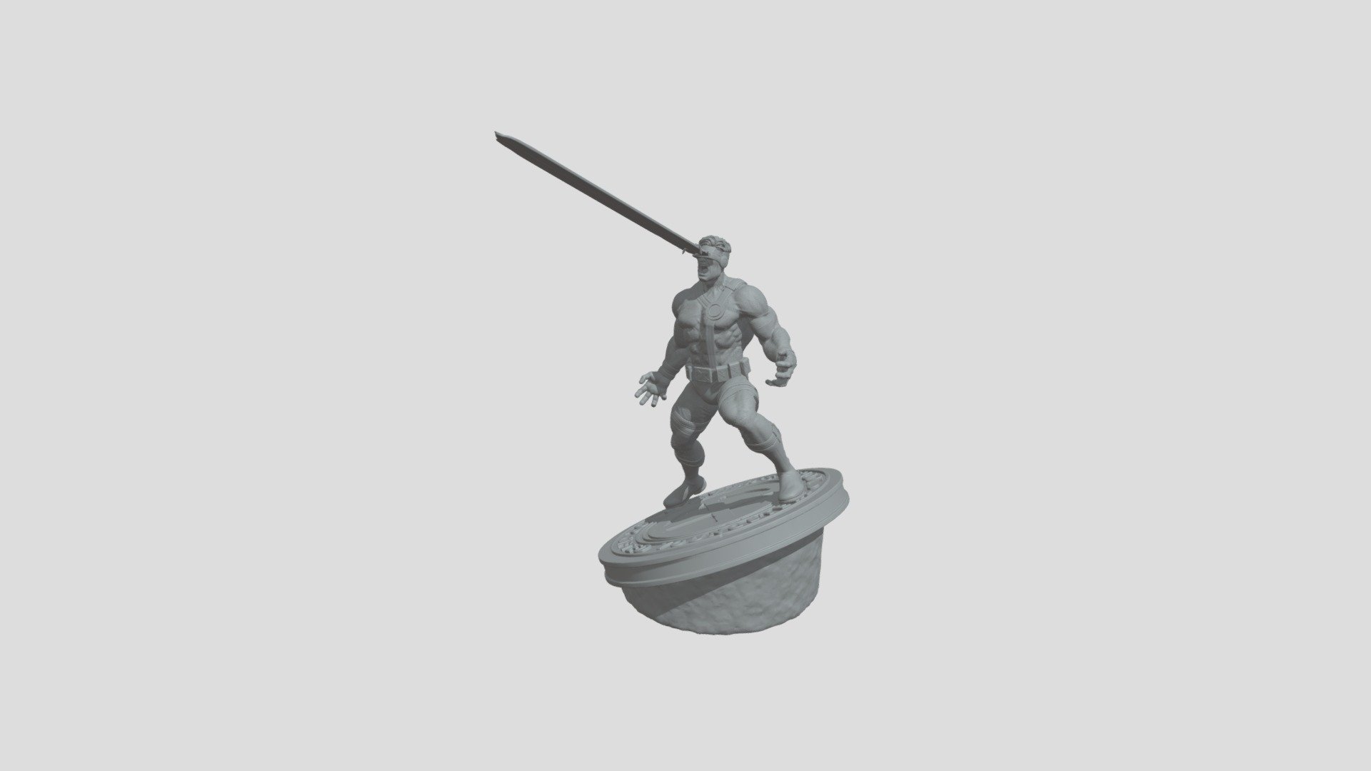 cyclops x-men 3d print model - 3D model by qump13 [7fc1ff5] - Sketchfab