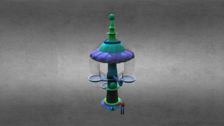 Skydiner 3D Model