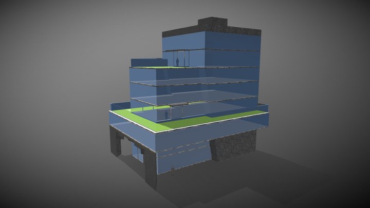 Building Style 3D Model