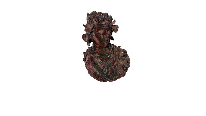 Applique en forme de buste de Dionysos 3D Model