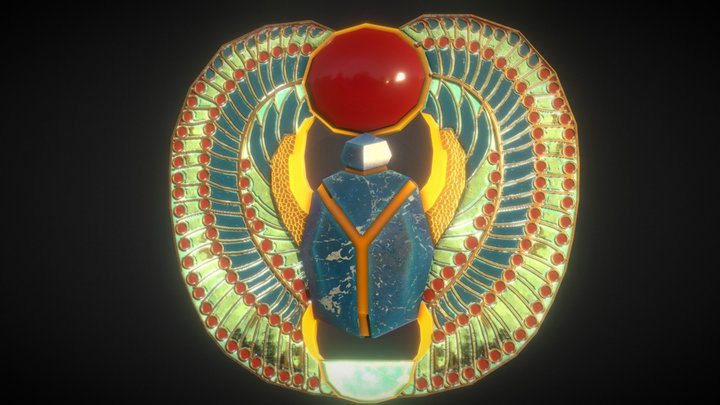 Ancient Egyptian Jewelry 3D Model