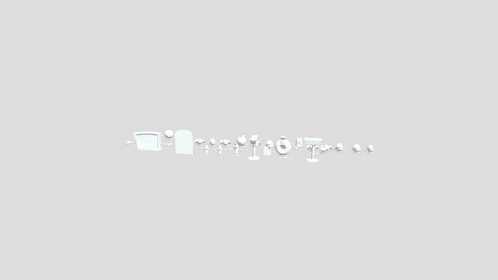 SHOVELWARES SYSTEM MODELS PACK 3D Model